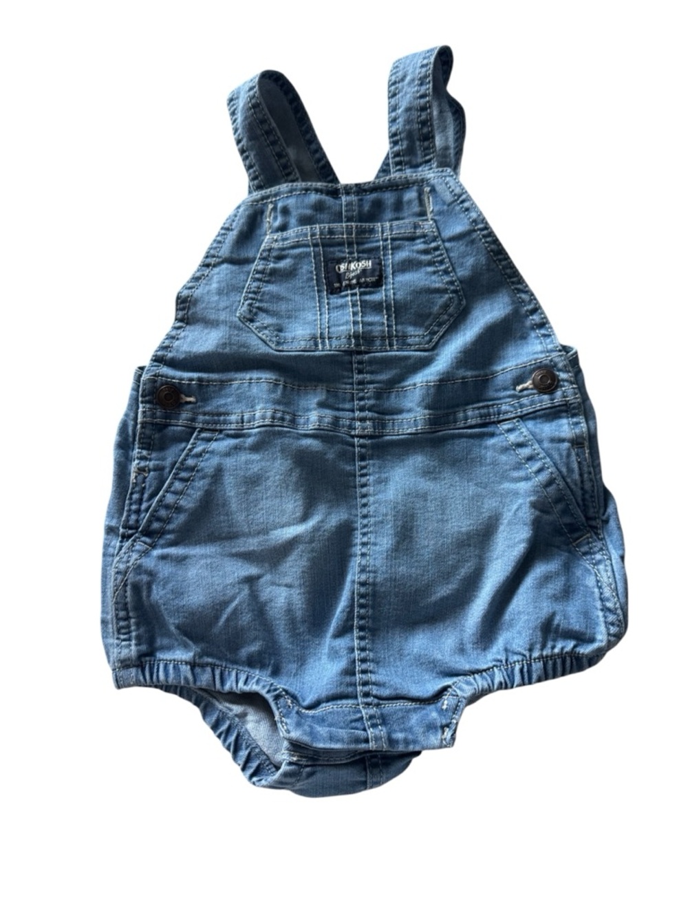 OshKosh B'gosh Denim Blue Baby Overalls